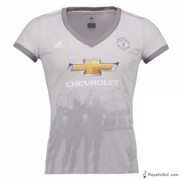 Camiseta Manchester United Replica Tercera Ropa Mujer 2017/18